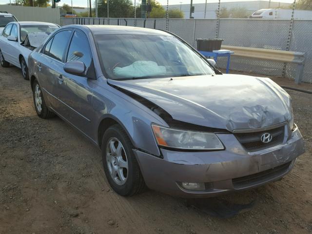 KMHEU46CX6A144575 - 2006 HYUNDAI SONATA GLS GRAY photo 1