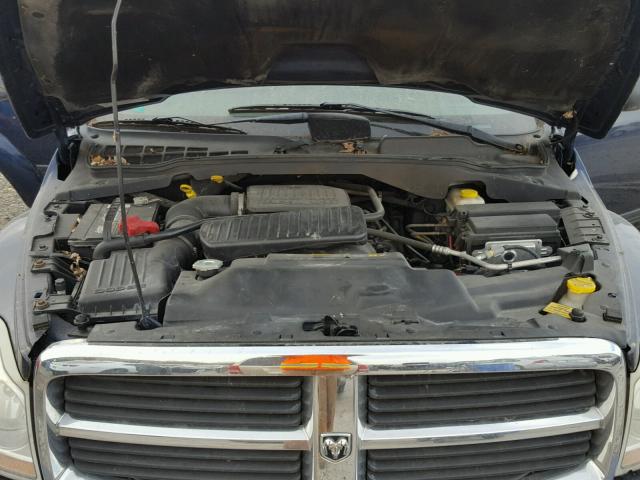 1D4HB48N34F205418 - 2004 DODGE DURANGO SL BLUE photo 7