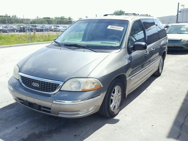 2FMDA53483BB11243 - 2003 FORD WINDSTAR S GRAY photo 2