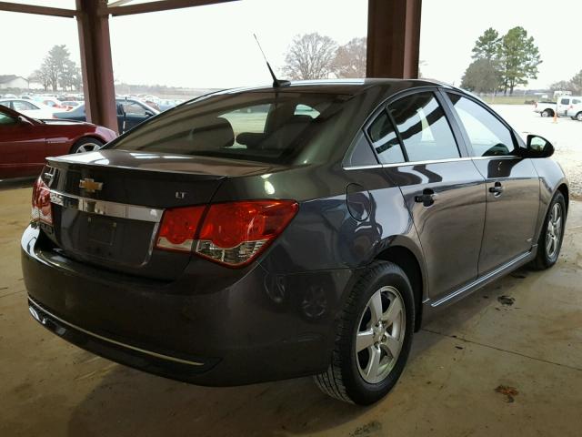 1G1PF5S94B7211002 - 2011 CHEVROLET CRUZE LT CHARCOAL photo 4