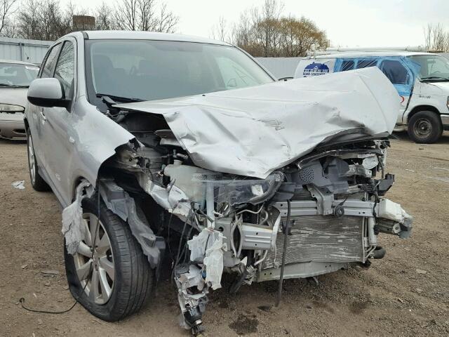 4A4AR3AU8FE019266 - 2015 MITSUBISHI OUTLANDER SILVER photo 1