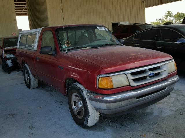 1FTCR10A7VPA01467 - 1997 FORD RANGER RED photo 1