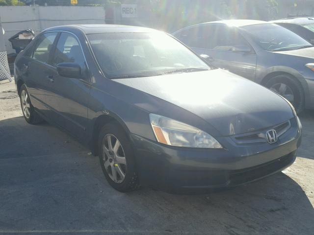 1HGCM66505A057504 - 2005 HONDA ACCORD EX GREEN photo 1