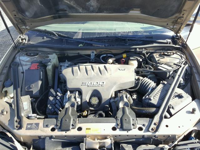 1G2WP52K51F270796 - 2001 PONTIAC GRAND PRIX GOLD photo 7