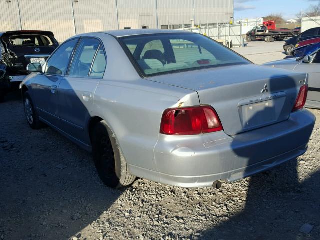 4A3AA46G83E143683 - 2003 MITSUBISHI GALANT ES SILVER photo 3