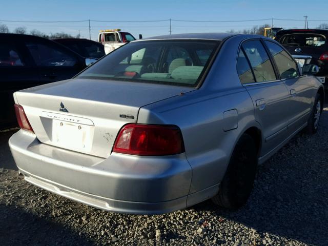 4A3AA46G83E143683 - 2003 MITSUBISHI GALANT ES SILVER photo 4