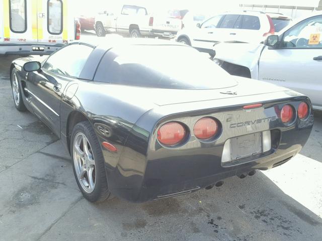 1G1YY22G8Y5130830 - 2000 CHEVROLET CORVETTE BLACK photo 3