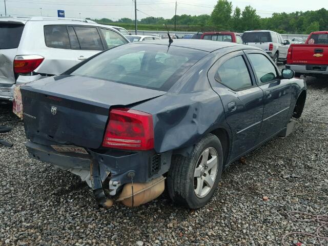 2B3LA43G08H133814 - 2008 DODGE CHARGER CHARCOAL photo 4