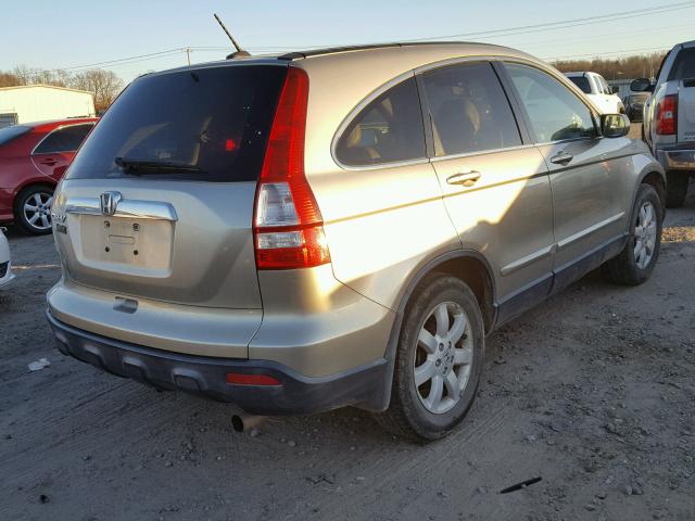 JHLRE48767C011811 - 2007 HONDA CR-V EXL SILVER photo 4