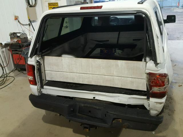 1FTKR1AD1BPB21698 - 2011 FORD RANGER WHITE photo 9