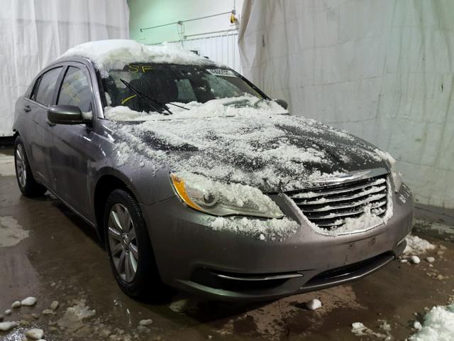 1C3CCBBB3DN694341 - 2013 CHRYSLER 200 TOURIN GRAY photo 1