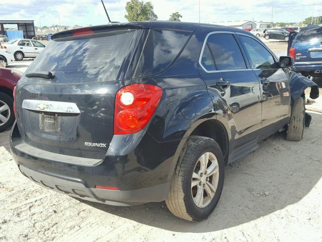 2GNALAEK3F1135456 - 2015 CHEVROLET EQUINOX LS BLACK photo 4