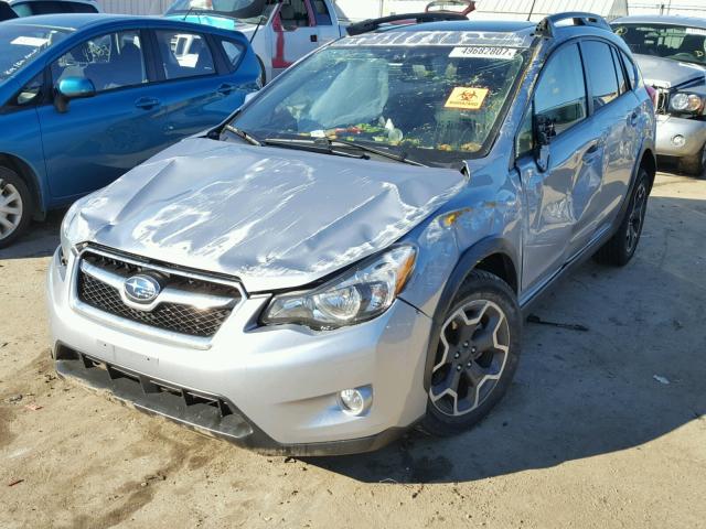 JF2GPAKC0D2897324 - 2013 SUBARU XV CROSSTR SILVER photo 2