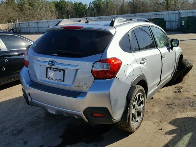 JF2GPAKC0D2897324 - 2013 SUBARU XV CROSSTR SILVER photo 4