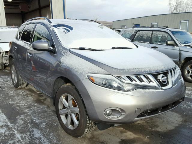 JN8AZ1MW7AW140161 - 2010 NISSAN MURANO S GRAY photo 1