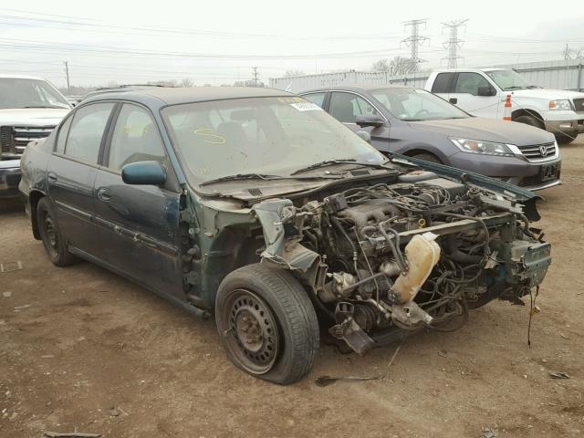 1G1ND52M0XY104127 - 1999 CHEVROLET MALIBU GREEN photo 1