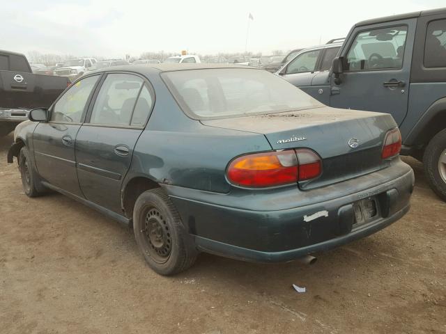 1G1ND52M0XY104127 - 1999 CHEVROLET MALIBU GREEN photo 3