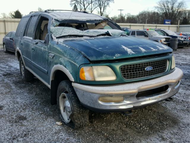 1FMFU18L2VLB20953 - 1997 FORD EXPEDITION GREEN photo 1