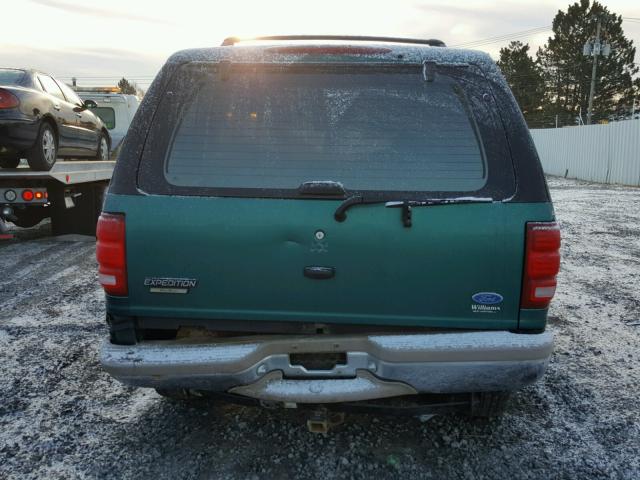 1FMFU18L2VLB20953 - 1997 FORD EXPEDITION GREEN photo 10