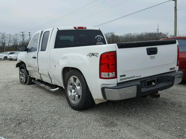 1GTSKVE3XAZ215160 - 2010 GMC SIERRA K15 WHITE photo 3