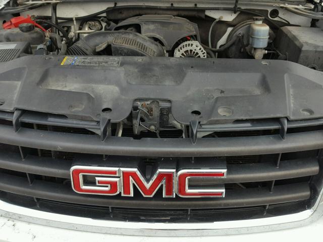 1GTSKVE3XAZ215160 - 2010 GMC SIERRA K15 WHITE photo 7