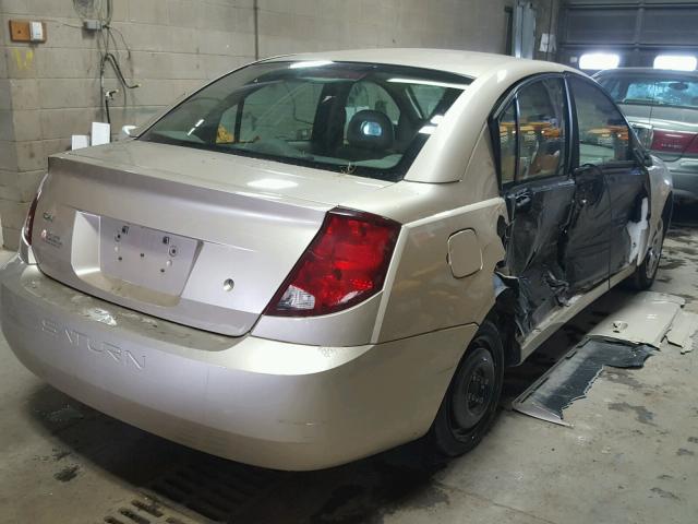 1G8AJ54F75Z116497 - 2005 SATURN ION LEVEL BEIGE photo 4