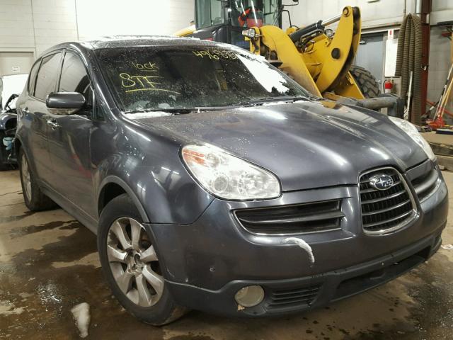 4S4WX85D974409712 - 2007 SUBARU B9 TRIBECA GRAY photo 1