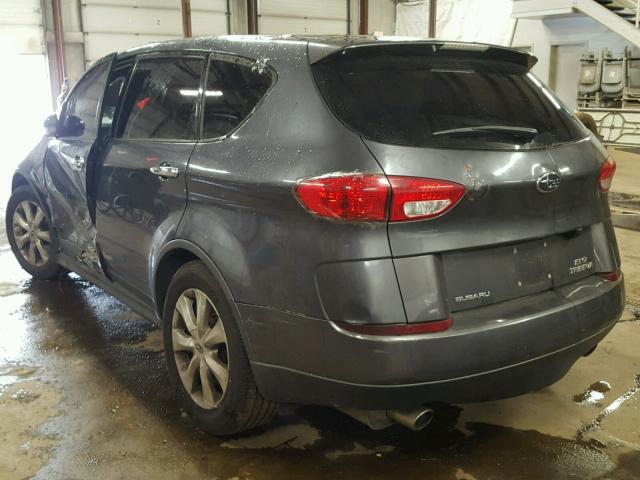 4S4WX85D974409712 - 2007 SUBARU B9 TRIBECA GRAY photo 3