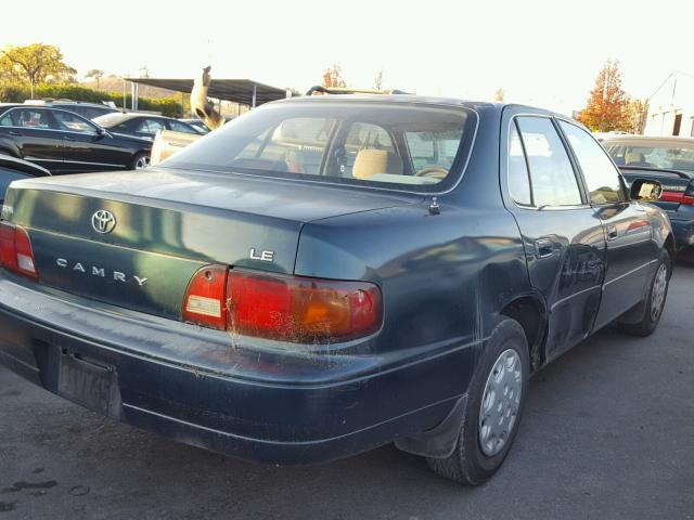 JT2BG12K1T0384912 - 1996 TOYOTA CAMRY DX GREEN photo 4