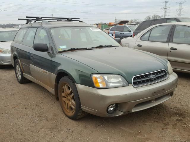 4S3BH675637603939 - 2003 SUBARU LEGACY OUT GREEN photo 1