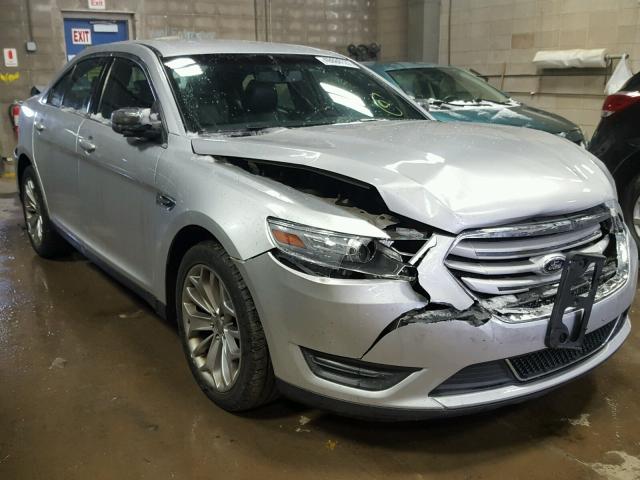 1FAHP2F88DG106660 - 2013 FORD TAURUS LIM SILVER photo 1