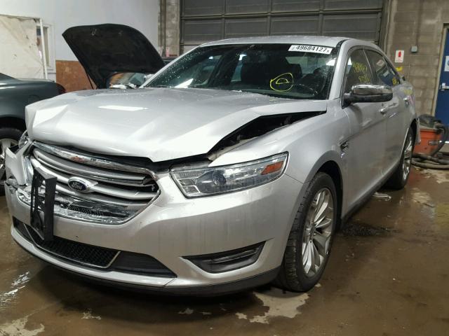 1FAHP2F88DG106660 - 2013 FORD TAURUS LIM SILVER photo 2