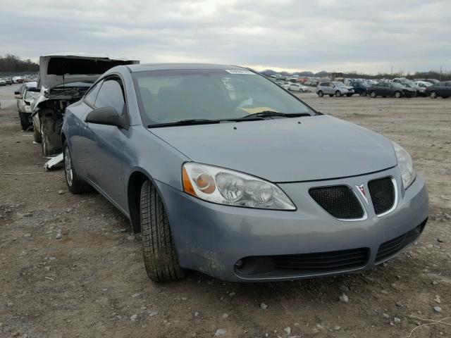 1G2ZH18N374256940 - 2007 PONTIAC G6 GT GRAY photo 1