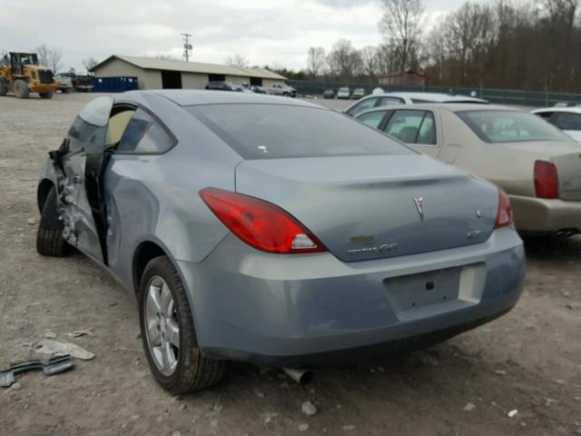 1G2ZH18N374256940 - 2007 PONTIAC G6 GT GRAY photo 3