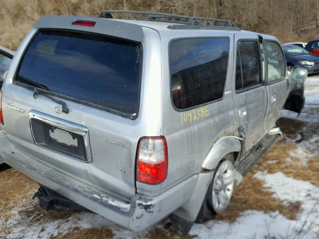 JT3GN87R820224496 - 2002 TOYOTA 4RUNNER LI SILVER photo 4