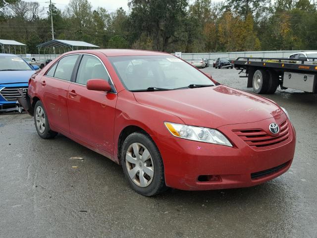 4T4BE46K18R047621 - 2008 TOYOTA CAMRY CE RED photo 1