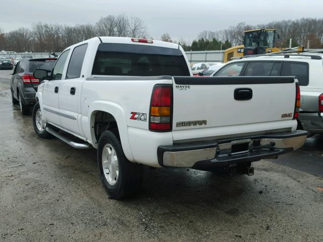 2GTEK13T451124666 - 2005 GMC NEW SIERRA WHITE photo 3