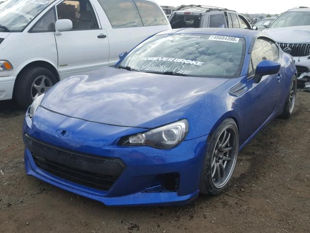 JF1ZCAC18F9601238 - 2015 SUBARU BRZ 2.0 LI BLUE photo 2