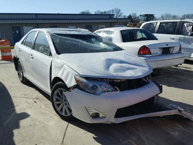 4T1BF1FK5DU649194 - 2013 TOYOTA CAMRY L WHITE photo 1