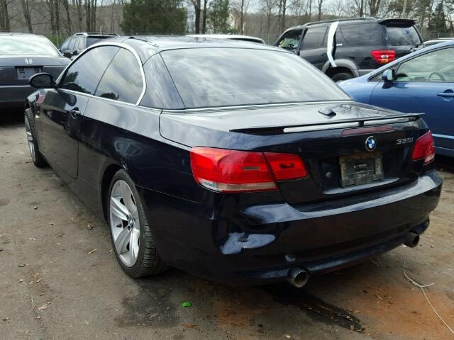 WBAWL73529P179256 - 2009 BMW 335 I BLUE photo 3