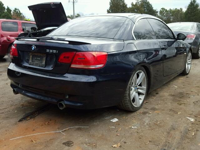 WBAWL73529P179256 - 2009 BMW 335 I BLUE photo 4