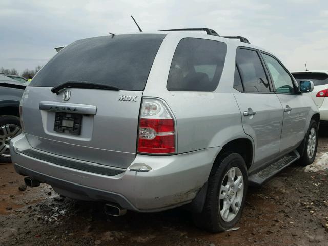 2HNYD18974H517663 - 2004 ACURA MDX TOURIN SILVER photo 4