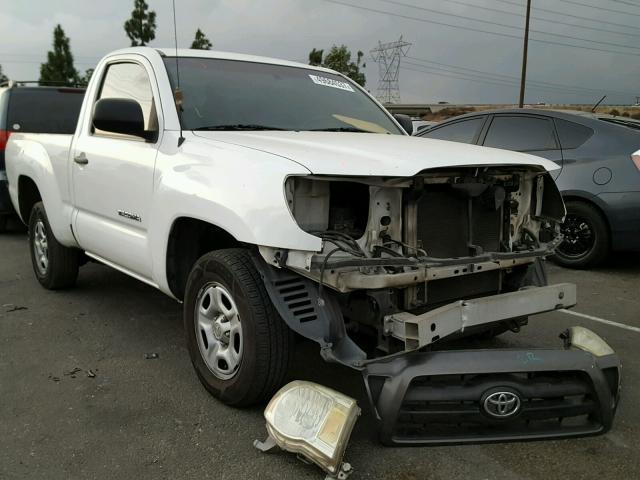 5TENX22NX6Z160479 - 2006 TOYOTA TACOMA WHITE photo 1