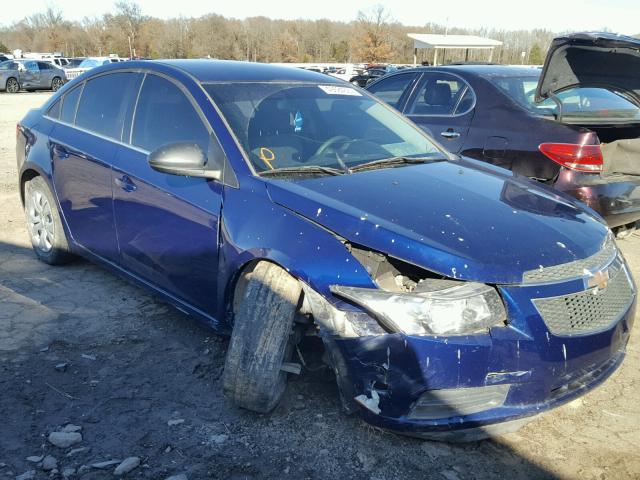 1G1PC5SH7C7363678 - 2012 CHEVROLET CRUZE LS BLUE photo 1