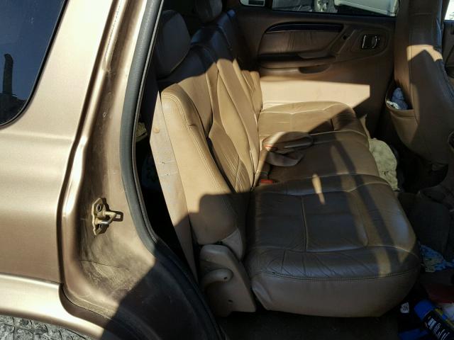 1B4HR28Z6YF150921 - 2000 DODGE DURANGO TAN photo 6