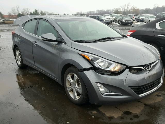 KMHDH4AE2GU604000 - 2016 HYUNDAI ELANTRA SE SILVER photo 1