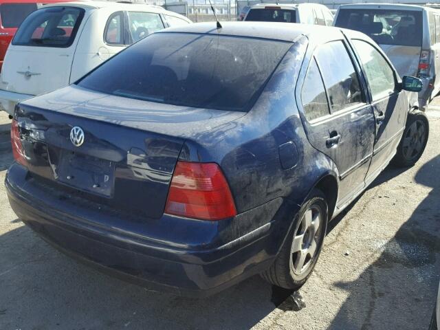 3VWSE69M52M045922 - 2002 VOLKSWAGEN JETTA GLS BLUE photo 4