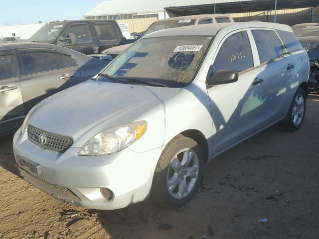 2T1KR32E08C687829 - 2008 TOYOTA COROLLA MA SILVER photo 2