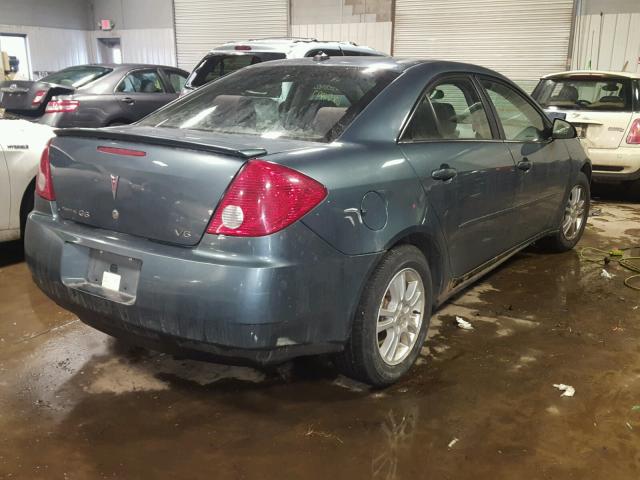 1G2ZG528354162647 - 2005 PONTIAC G6 BLUE photo 4