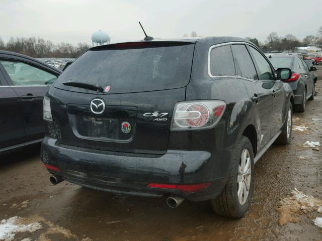 JM3ER4CL2B0364939 - 2011 MAZDA CX-7 BLACK photo 4